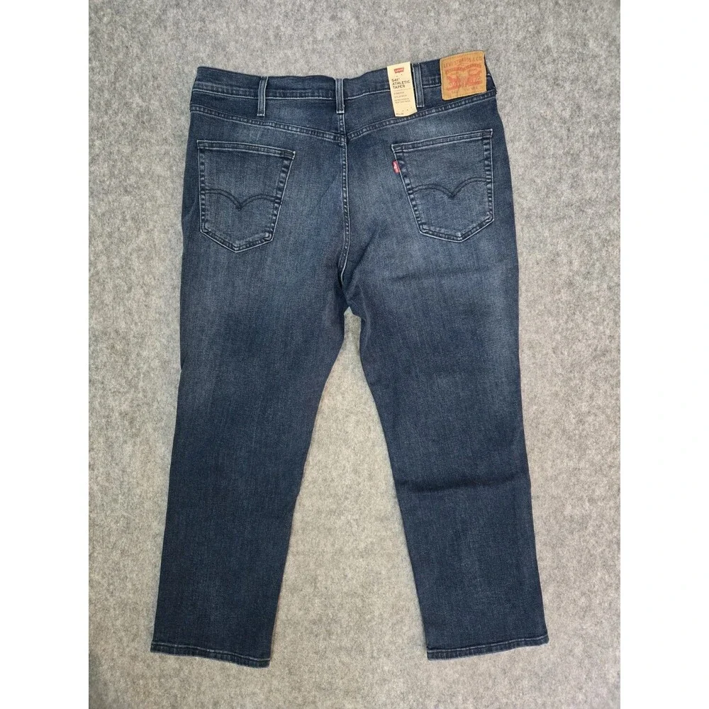 Levis 541 Mens Athletic Taper Jeans All Seasons Tech Stretch Blue 40x29 NEW NWT